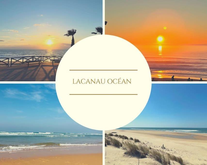 Ferienwohnung Superbe Vue A 180° Sur L'Ocean Lacanau Exterior foto