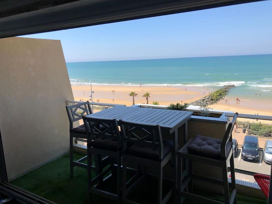 Ferienwohnung Superbe Vue A 180° Sur L'Ocean Lacanau Exterior foto