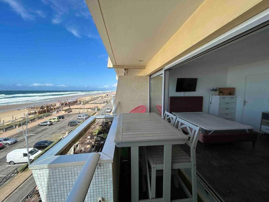 Ferienwohnung Superbe Vue A 180° Sur L'Ocean Lacanau Exterior foto