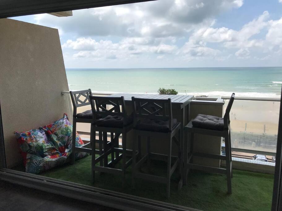 Ferienwohnung Superbe Vue A 180° Sur L'Ocean Lacanau Exterior foto