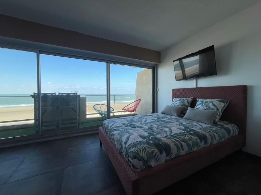 Ferienwohnung Superbe Vue A 180° Sur L'Ocean Lacanau Exterior foto