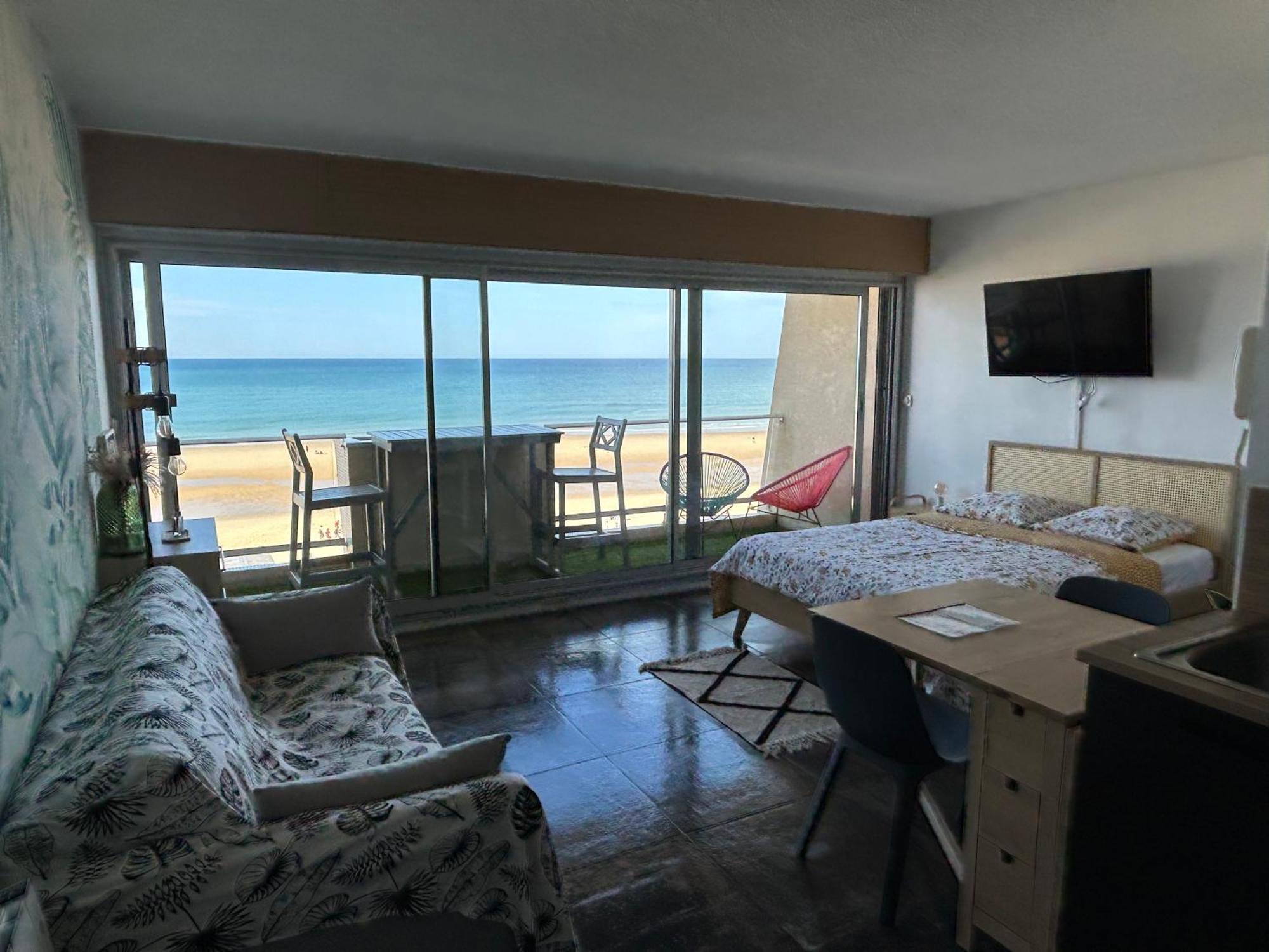 Ferienwohnung Superbe Vue A 180° Sur L'Ocean Lacanau Exterior foto